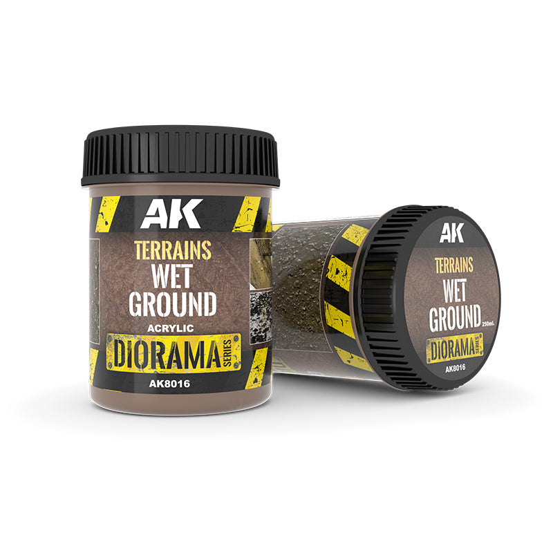 AK Interactive Diorama Series AK8016 - Terrains Wet Ground 250ml