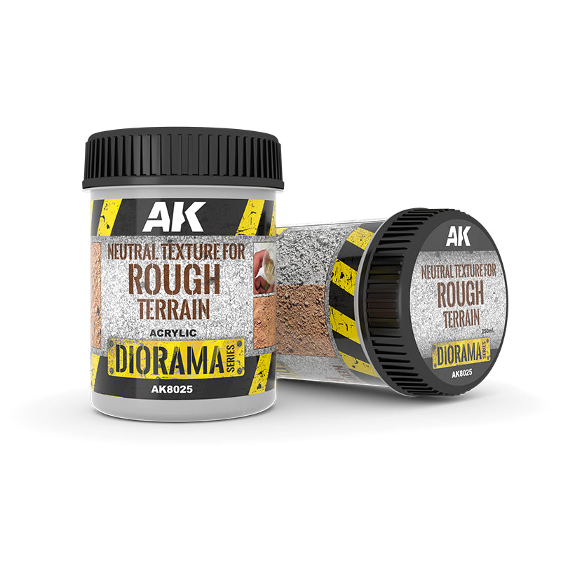 AK Interactive Diorama Series AK8025 - Neutral Testure for Rough Terrain 250ml
