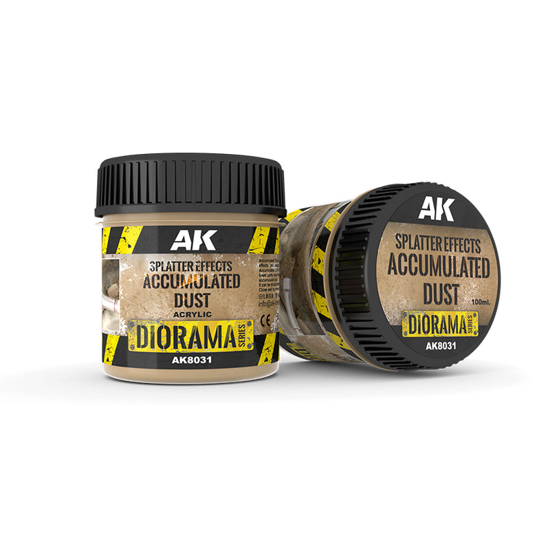AK Interactive Diorama Series AK8031 - Splatter Effects Accumulated Dust 100ml