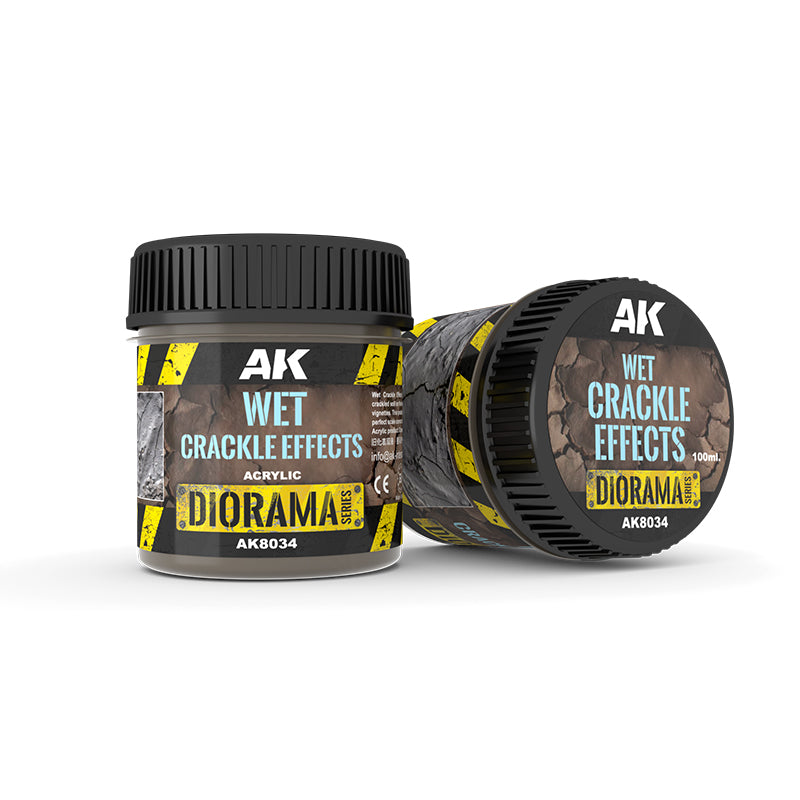 AK Interactive Diorama Series AK8034 - Wet Crackle Effects 100ml