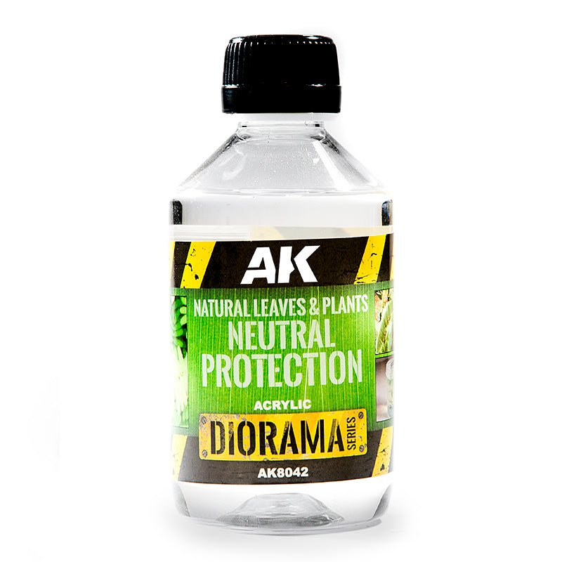AK Interactive Diorama Series AK8042 - Natural Leaves & Plants Neutral Protection 250ml