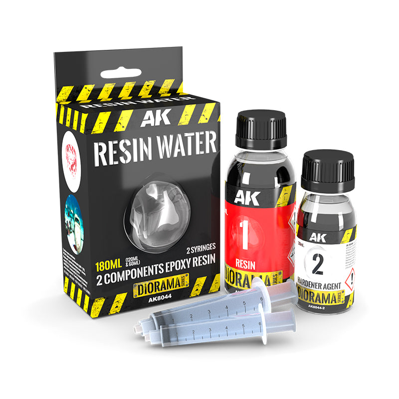 AK Interactive Diorama Series AK8044 - Resin water 2 components epoxy resin 180ml