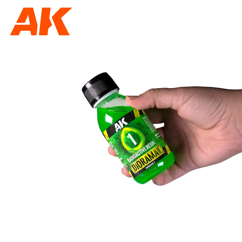 AK Interactive Diorama Series AK8232 - Resin Radioactive Water 2 Components Epoxy Resin 180ml