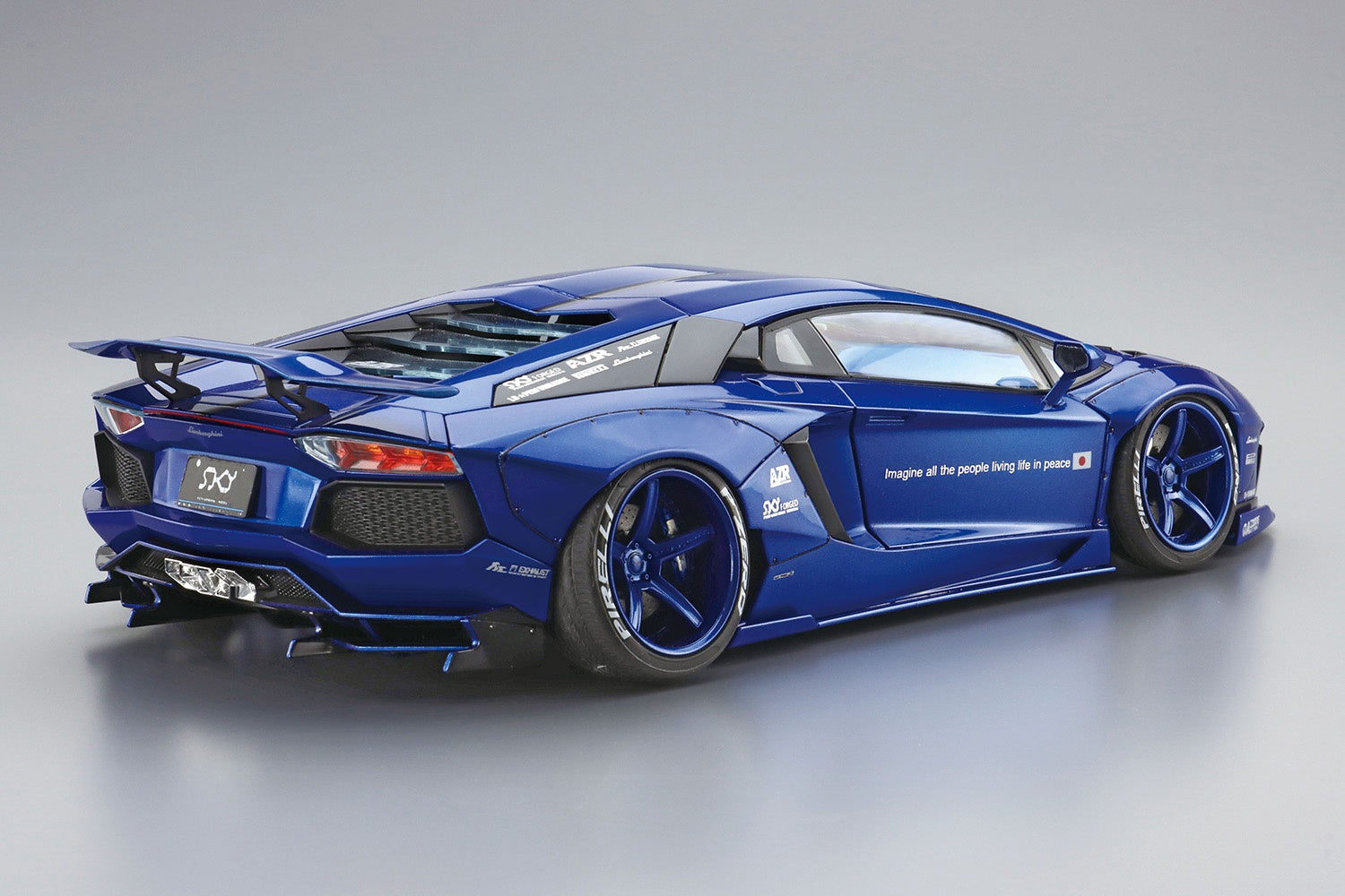 Aoshima 1/24 Lamborghini LB-Works Lamborghini Aventador Ver.2