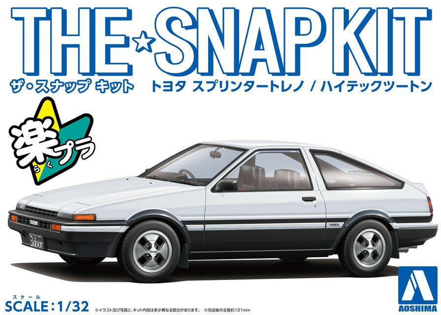 1/32 Toyota Sprinter Trueno (High-Tech Two Tone) (Aoshima The Snap Kit Series No.16A)