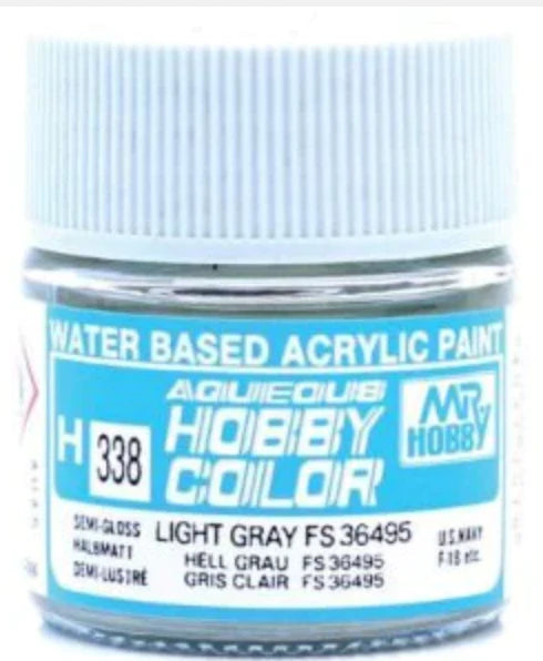 Mr.Hobby Aqueous Hobby Color H338 - Light Gray FS36495 [US navy F-18 ]