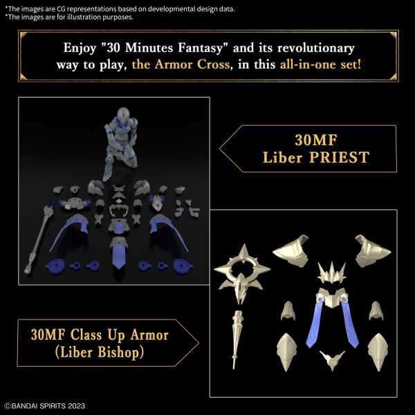 [Pre-order, ETA 2025 Q1] 30MF (30 Minutes Fantasy) Liber Bishop