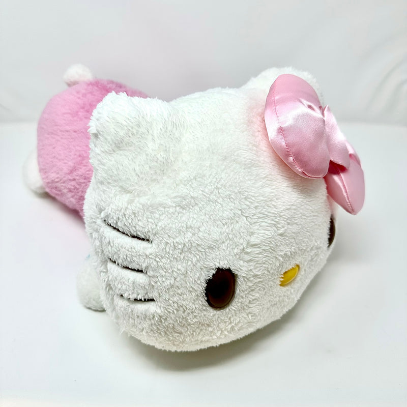 Sanrio Plush - Hello Kitty (Mega Jumbo Pastel Color Sleeping Pose 44cm Long)