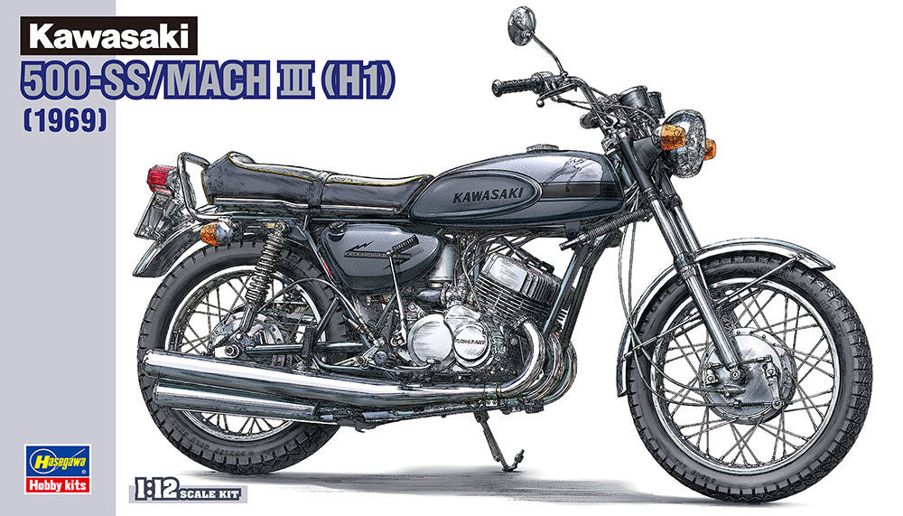 Hasegawa 1/12 Kawasaki 500-SS/MACH III (H1) (1969) - Argama Hobby