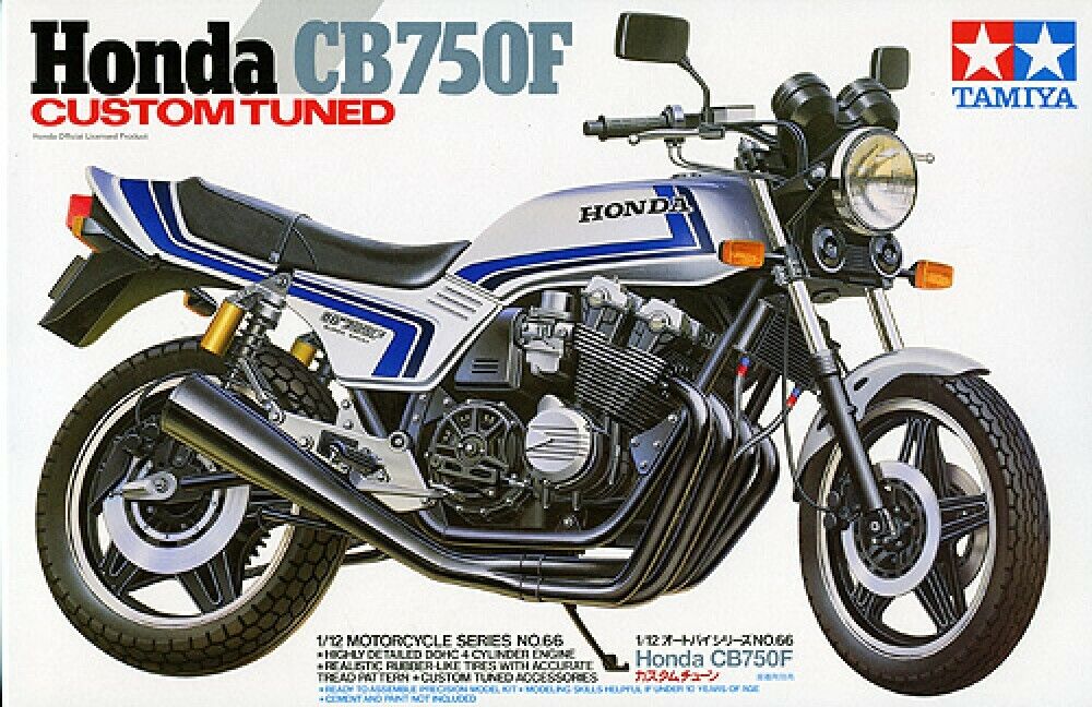 1/12 Honda CB750F Custom Tuned (Tamiya Motorcycle Series 66)