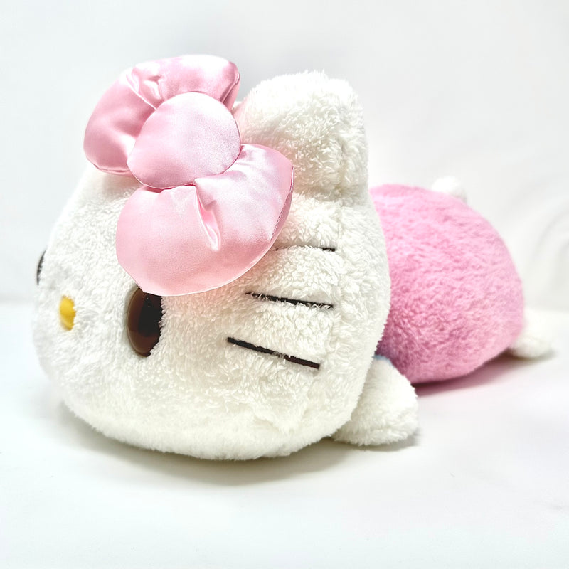 Sanrio Plush - Hello Kitty (Mega Jumbo Pastel Color Sleeping Pose 44cm Long)
