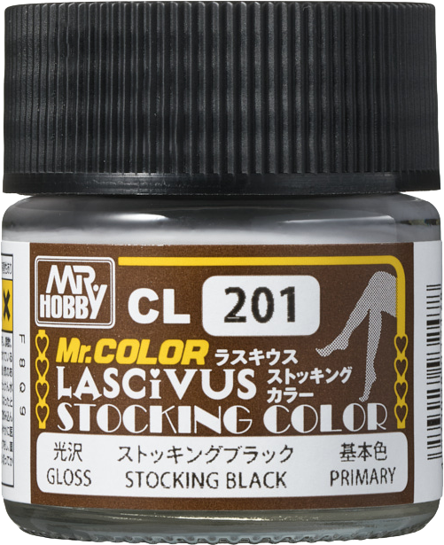 Mr.Color LASCIVUS Stocking Color CL201 - Stocking Black
