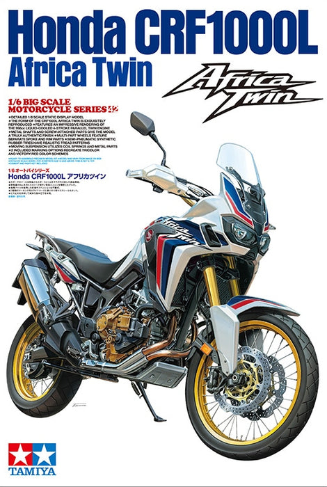 1/6 Honda CRF1000L Africa Twin (Tamiya Big Scale Motorcycle Series 42)