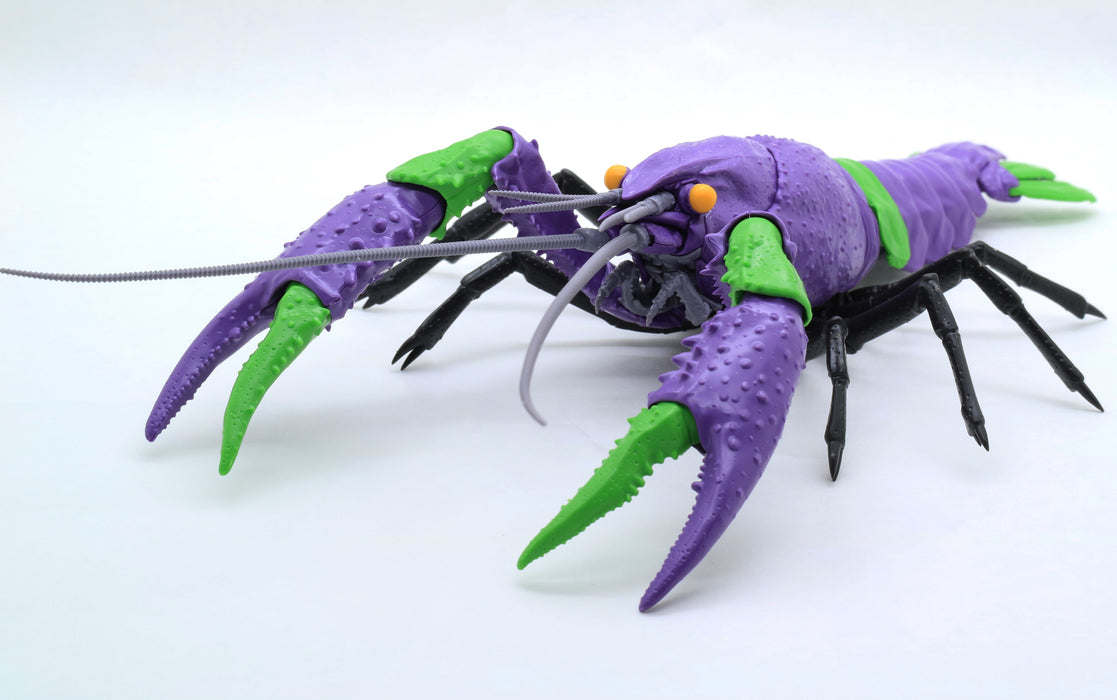 Biology Edition Series - Evangelion Edition American Crayfish Test Type-01 (EVA01) Plastic Model Kit