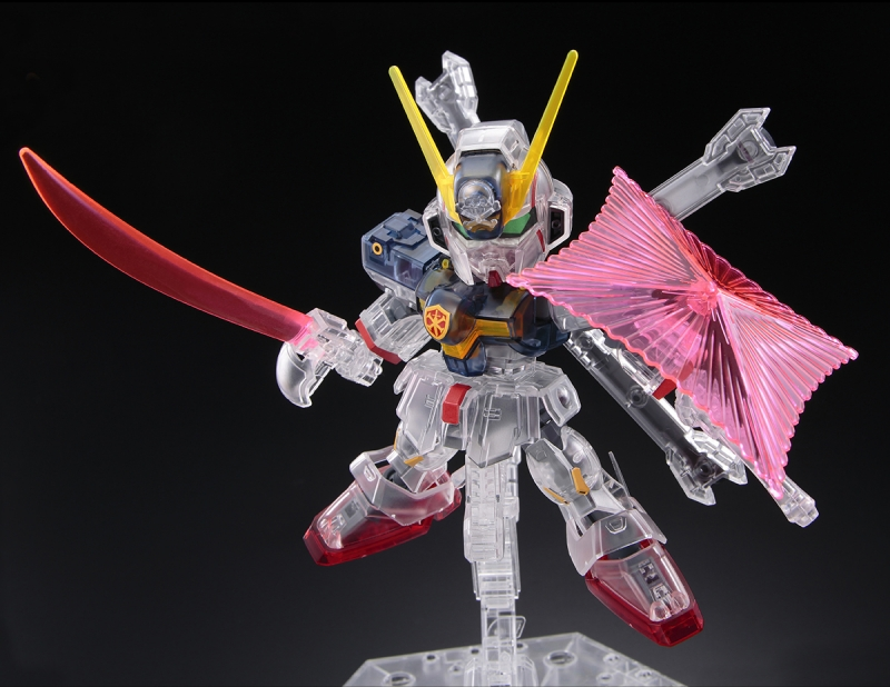 Gundam Base Limited SD Gundam SDCS XM-X1 Crossbone Gundam X1 (Clear Color)