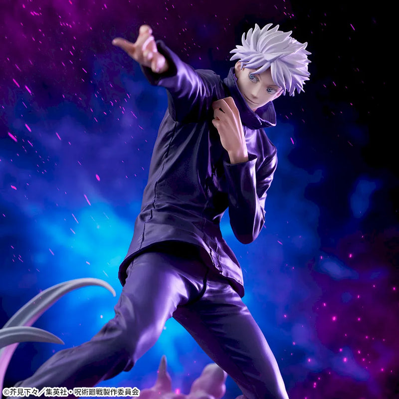 Sega Luminasta Figure - Jujutsu Kaisen - Gojo Satoru Hollow Purple (Kyoshiki Murasaki)