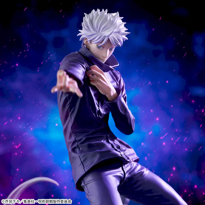 Sega Luminasta Figure - Jujutsu Kaisen - Gojo Satoru Hollow Purple (Kyoshiki Murasaki)