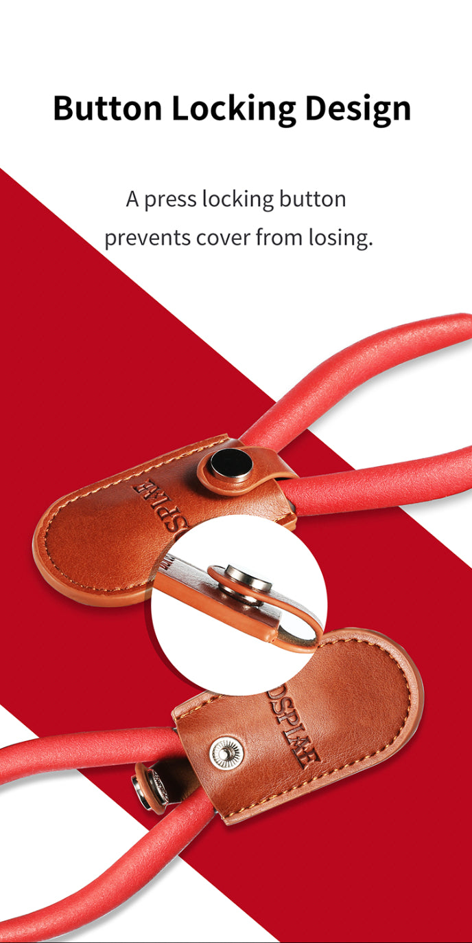 DSPIAE Nipper Leather Protecter Red (NP-01)
