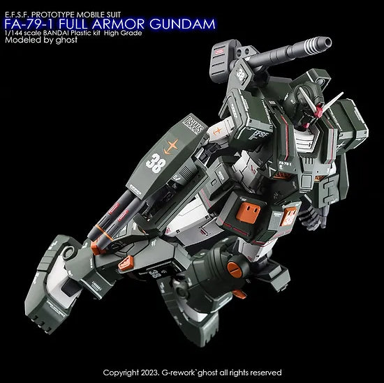 G-Rework Decal - HG Gundam The Origin FA-78-1 Full Armor Gundam