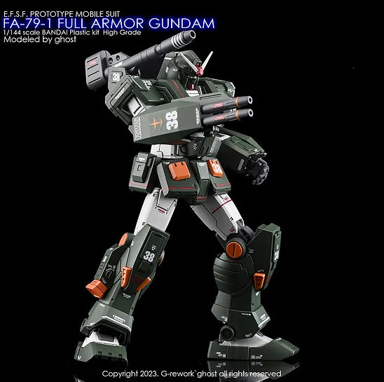 G-Rework Decal - HG Gundam The Origin FA-78-1 Full Armor Gundam