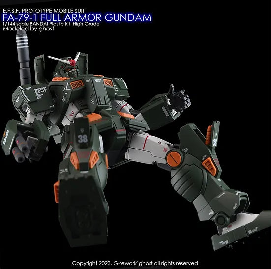 G-Rework Decal - HG Gundam The Origin FA-78-1 Full Armor Gundam