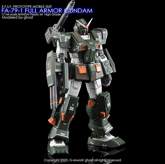 G-Rework Decal - HG Gundam The Origin FA-78-1 Full Armor Gundam