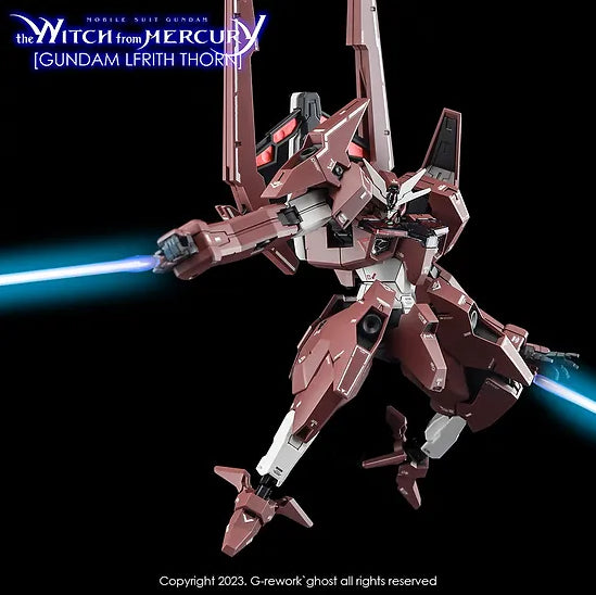 G-Rework Decal - HG Witch from Mercury Gundam Lfrith Thorn Use