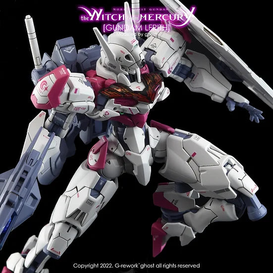 G-Rework Decal - HG Witch from Mercury Gundam Lfrith Use