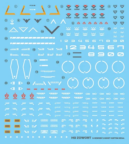 G-Rework Decal - HG Witch from Mercury Zowort Use