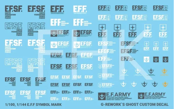 G-Rework Decal - HG / MG E.F.S.F. Mark