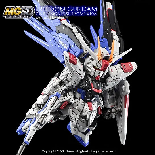 G-Rework Decal - MGSD ZGMF-X10A Freedom Gundam Use