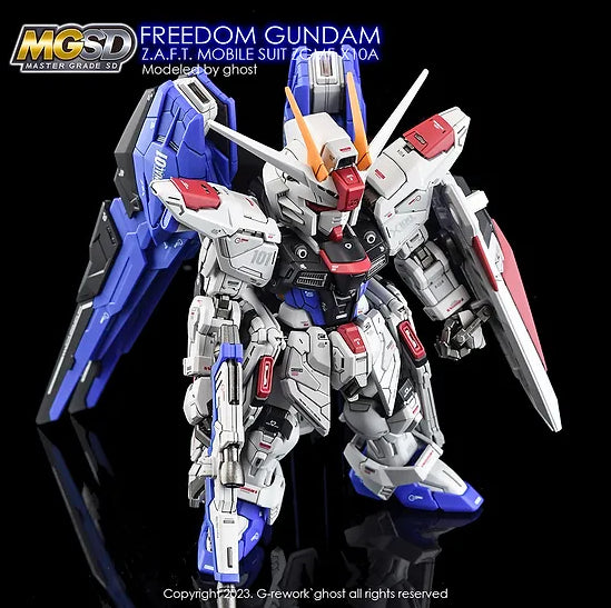 G-Rework Decal - MGSD ZGMF-X10A Freedom Gundam Use