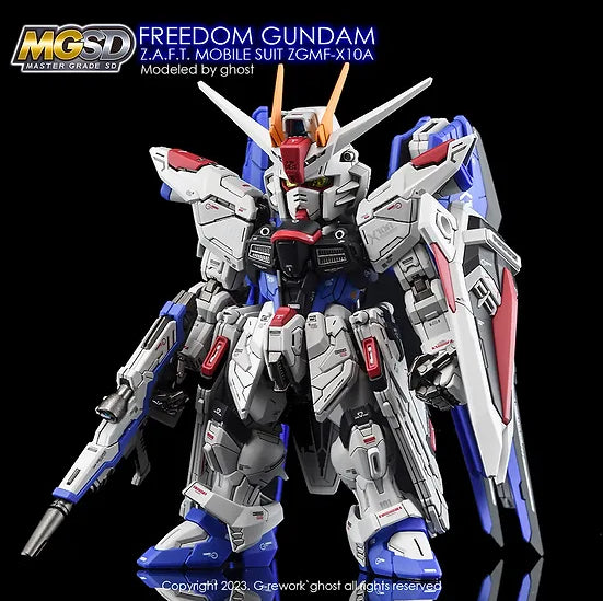 G-Rework Decal - MGSD ZGMF-X10A Freedom Gundam Use