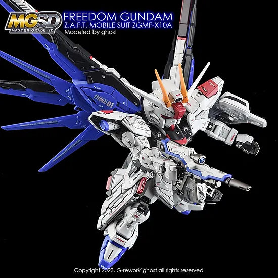 G-Rework Decal - MGSD ZGMF-X10A Freedom Gundam Use - Argama Hobby