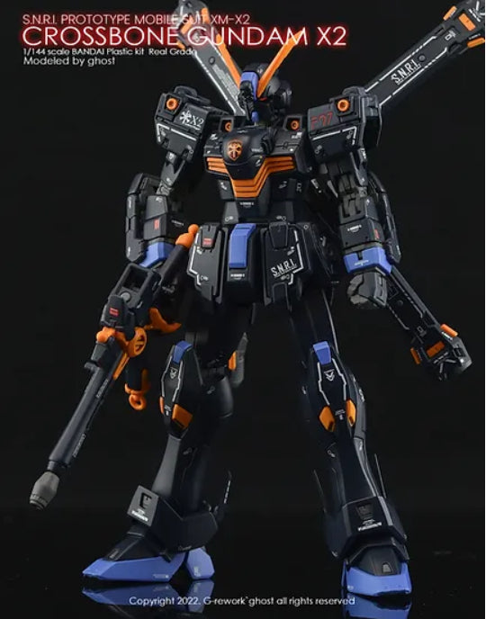 G-Rework Decal - RG XM-X2 Crossbone Gundam X2 Use