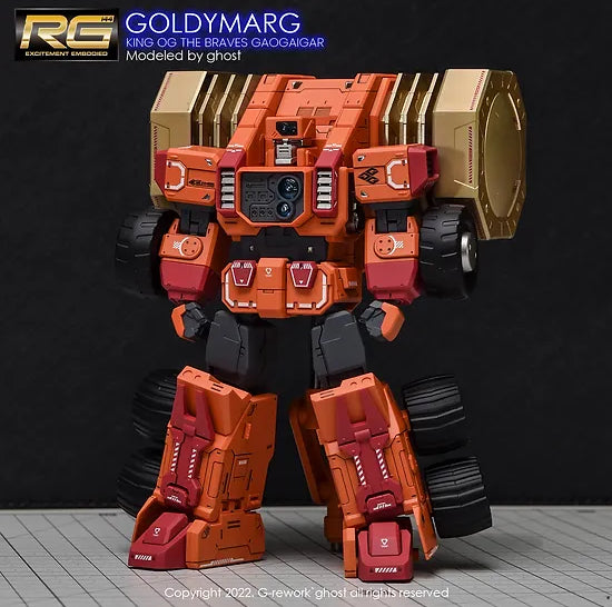G-Rework Decal - RG GOLDYMARG Use
