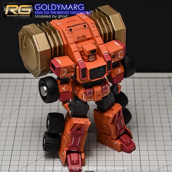 G-Rework Decal - RG GOLDYMARG Use