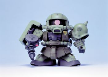 SD Gundam BB218 MS-06F Zaku II