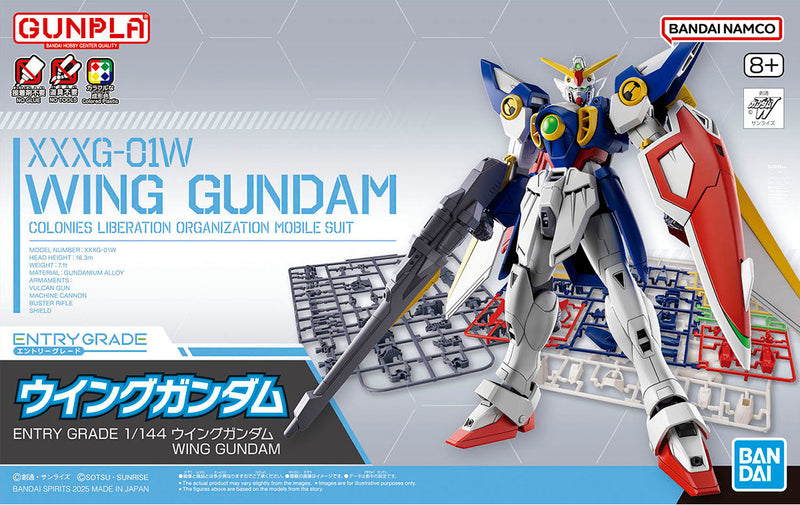 Entry Grade (EG) 1/144 XXXG-01W Wing Gundam
