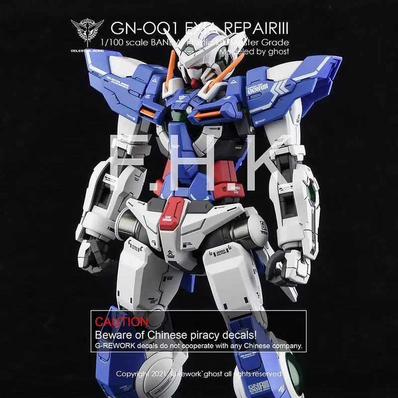 G-Rework Decal - MG GN-001REIII Gundam Exia Repair III Use