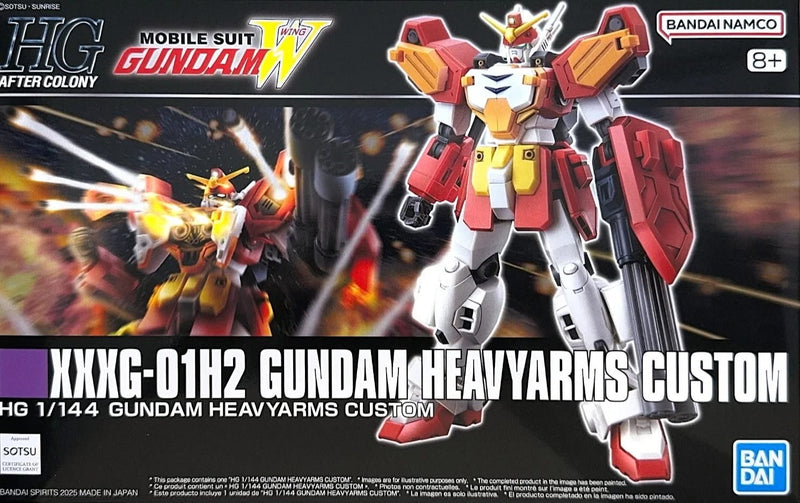 High Grade (HG) HGAC 1/144 XXXG-01H2 Gundam Heavyarms Custom