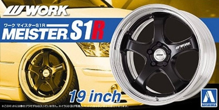 S1r Rim Aoshima 1/24 Work Meister S1R 19 Inch Rims - Argama Hobby - Toronto ...