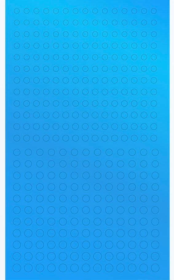 HiQ Parts Circular Metallic Seal M (3.0-4.6mm) Blue (1pc)