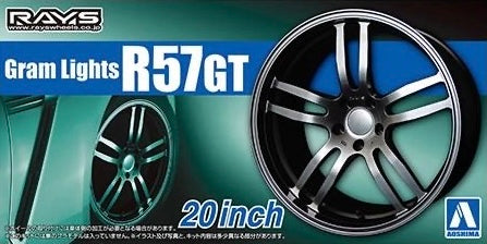 Aoshima 1/24 RAYS Gram Iights R57GT 20 Inch