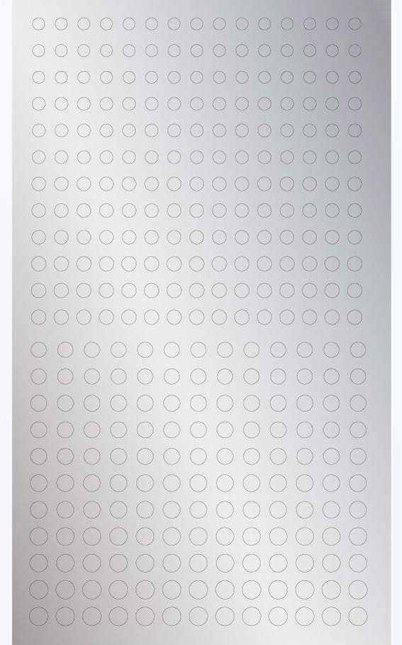 HiQ Parts Circular Metallic Seal M (3.0-4.6mm) Silver (1pc)