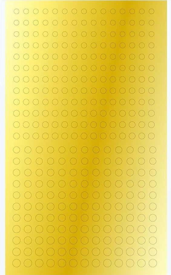 HiQ Parts Circular Metallic Seal M (3.0-4.6mm) Gold (1pc)