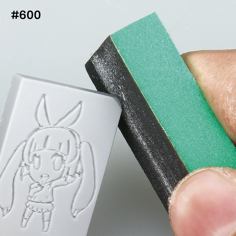 GodHand Kamiyasu Sanding Stick #600-10mm (12pcs) (GH-KS10-P600)