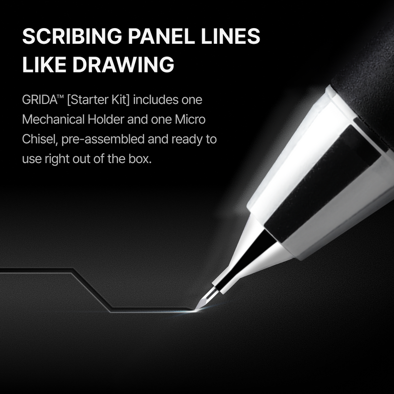 Gunprimer GRIDA Multi Directional Scriber [Starter Kit] [2025 Renewal] (G05-S3)
