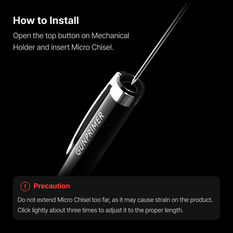 Gunprimer GRIDA Multi Directional Scriber [Starter Kit] [2025 Renewal] (G05-S3)