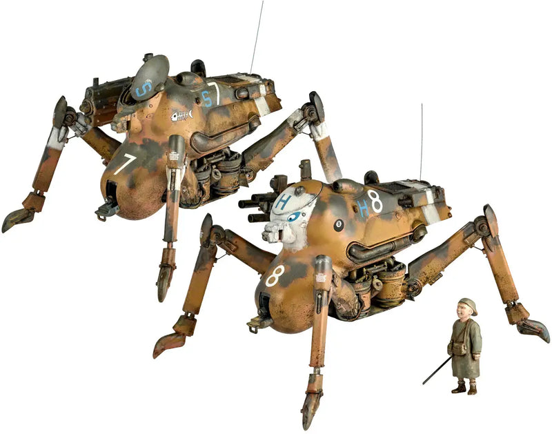 ARTPLA Ma.K Maschinen Krieger 1/35 H.A.F.S. Gladiator & Smile Eddie Amsel